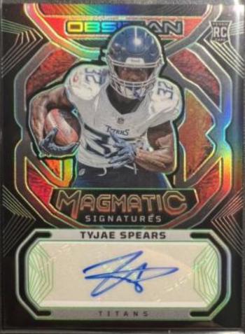 Tyjae Spears [Electric Etch Green] #14