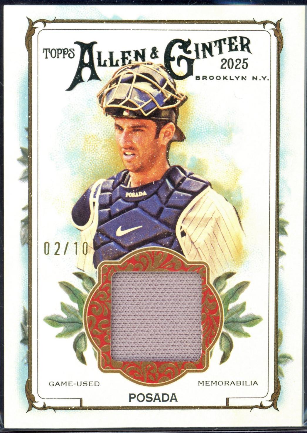 Jorge Posada [Brooklyn Back] #AGR-JP