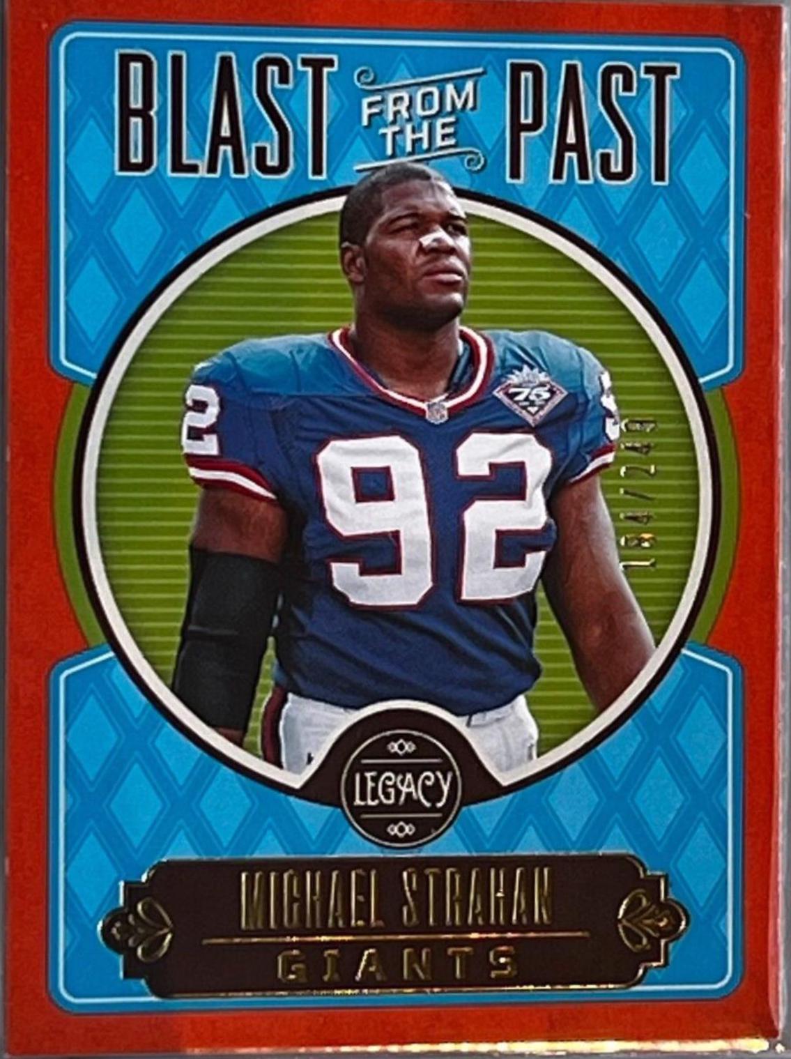 Michael Strahan [Orange] #BP-12