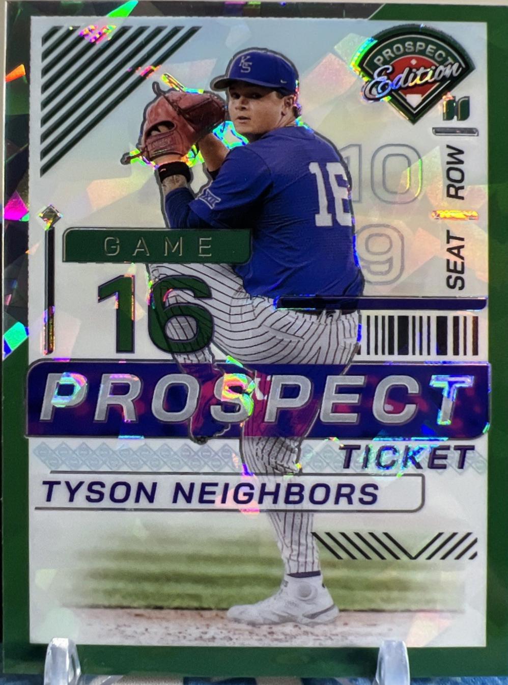 Tyson Neighbors [Green Ice Ticket Holo] #65