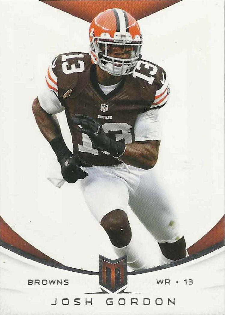 Josh Gordon #74 Football Cards 2013 Panini Momentum