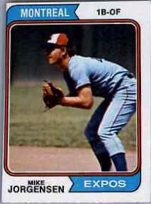 Mike Jorgensen (1974 Topps)