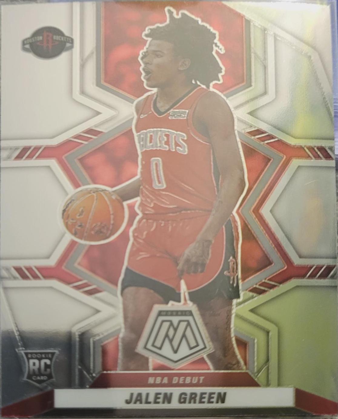 Jalen Green #262 Basketball Cards 2021 Panini Mosaic