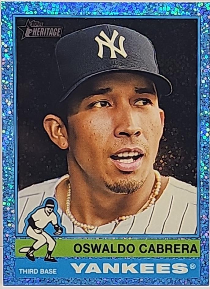 Oswaldo Cabrera [Light Blue Sparkle Chrome] #534