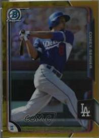 Corey Seager [Gold Refractor] #BCP250
