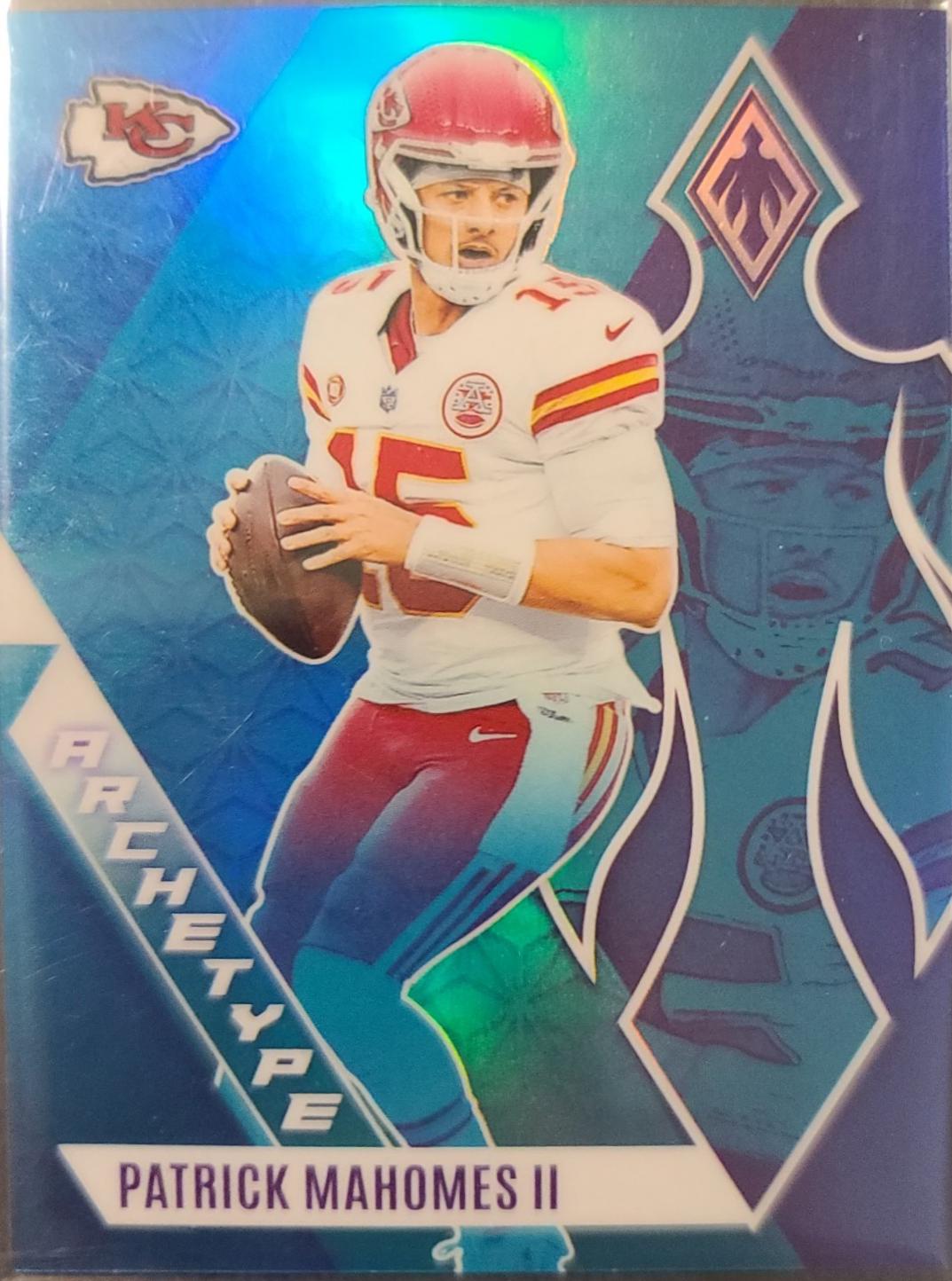 Patrick Mahomes II #A-PMS Football Cards 2024 Panini Phoenix Archetype