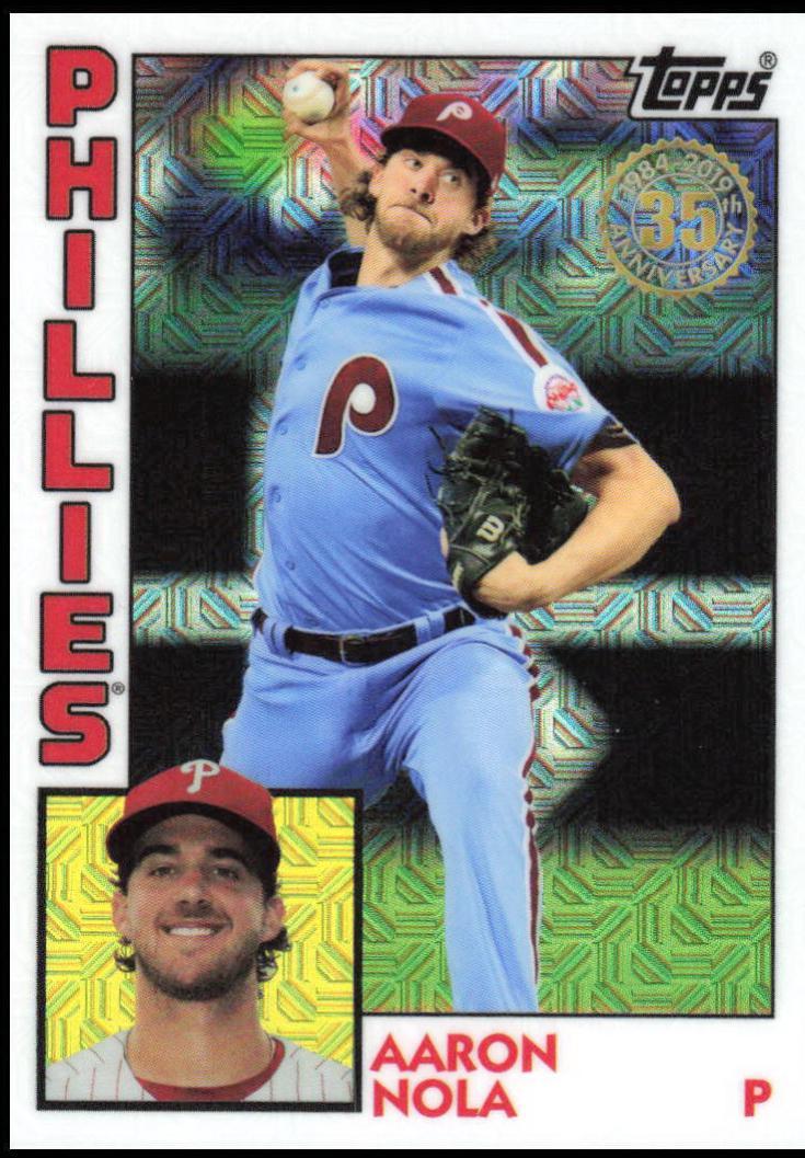 Aaron Nola [Purple Refractor] #T84U-31