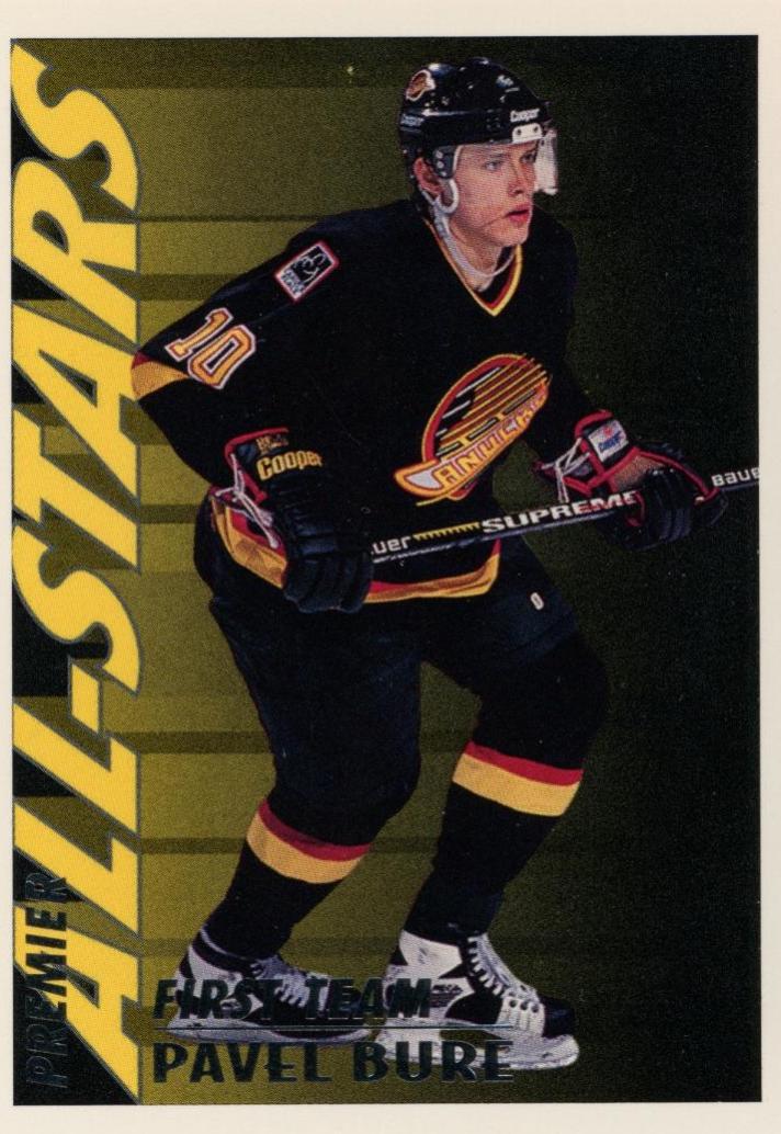 Pavel Bure #39 Hockey Cards 1994 Topps OPC Premier