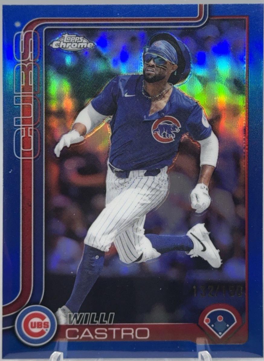 Willi Castro [Blue Refractor] #USC67 Prices | 2025 Topps Chrome