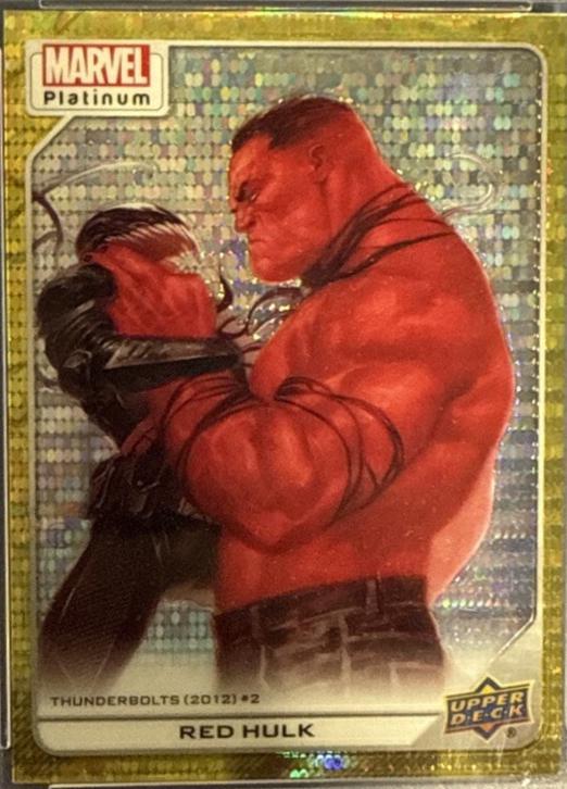 2024 Red Hulk [Seismic Gold] #190
