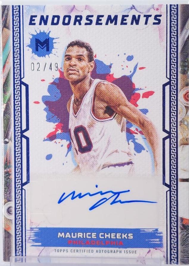 Maurice Cheeks [Ultramarine Blue] #ME-MC