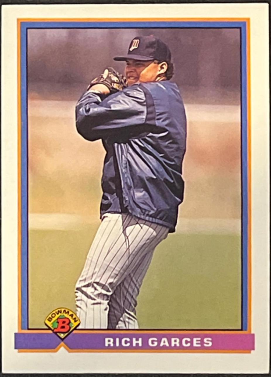 Rich Garces #324 1991 Bowman Baseball