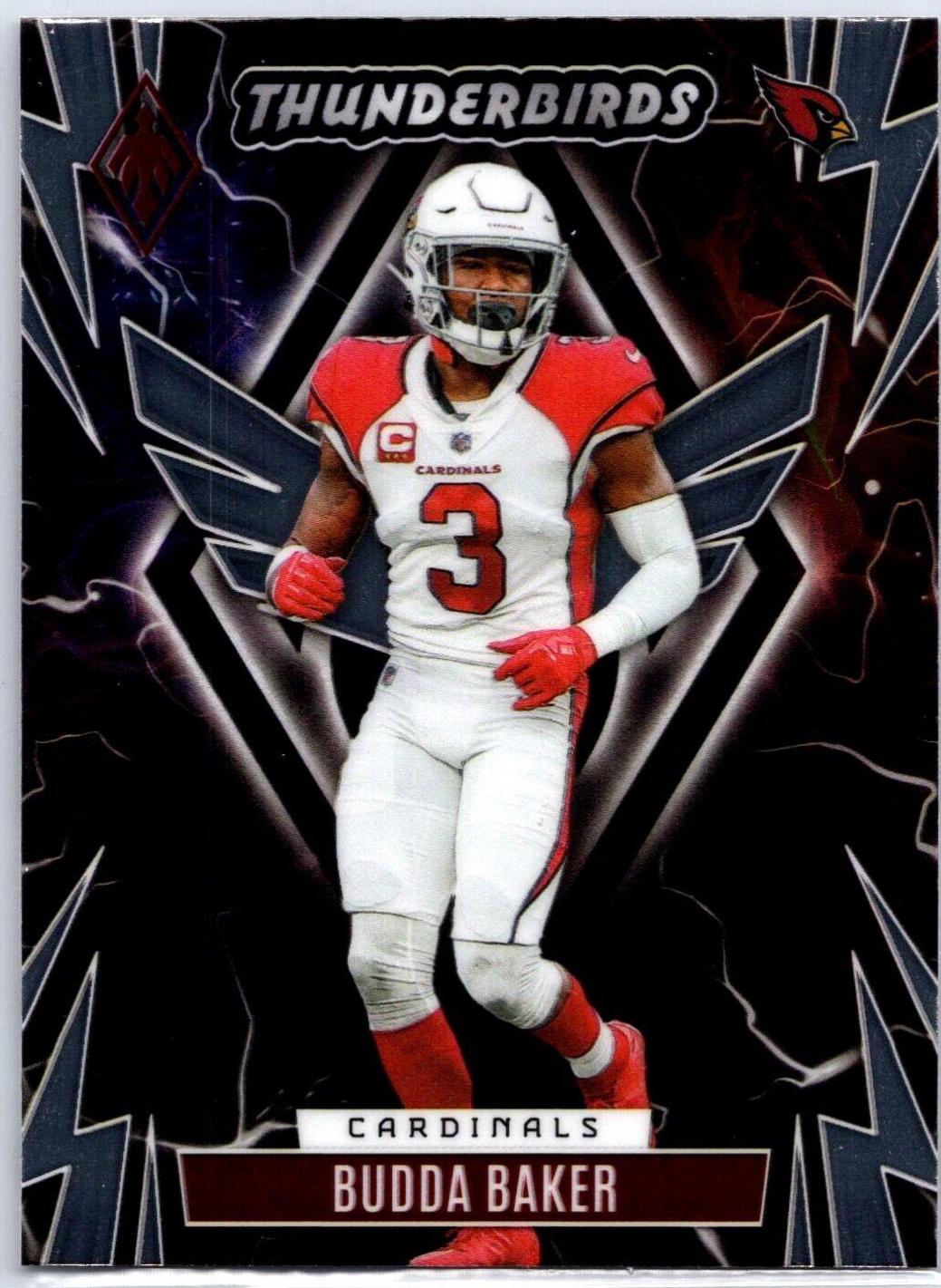 Budda Baker #TB-BB Football Cards 2023 Panini Phoenix Thunderbirds