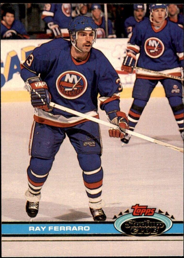 Ray Ferraro #3 Hockey Cards 1991 Stadium Club