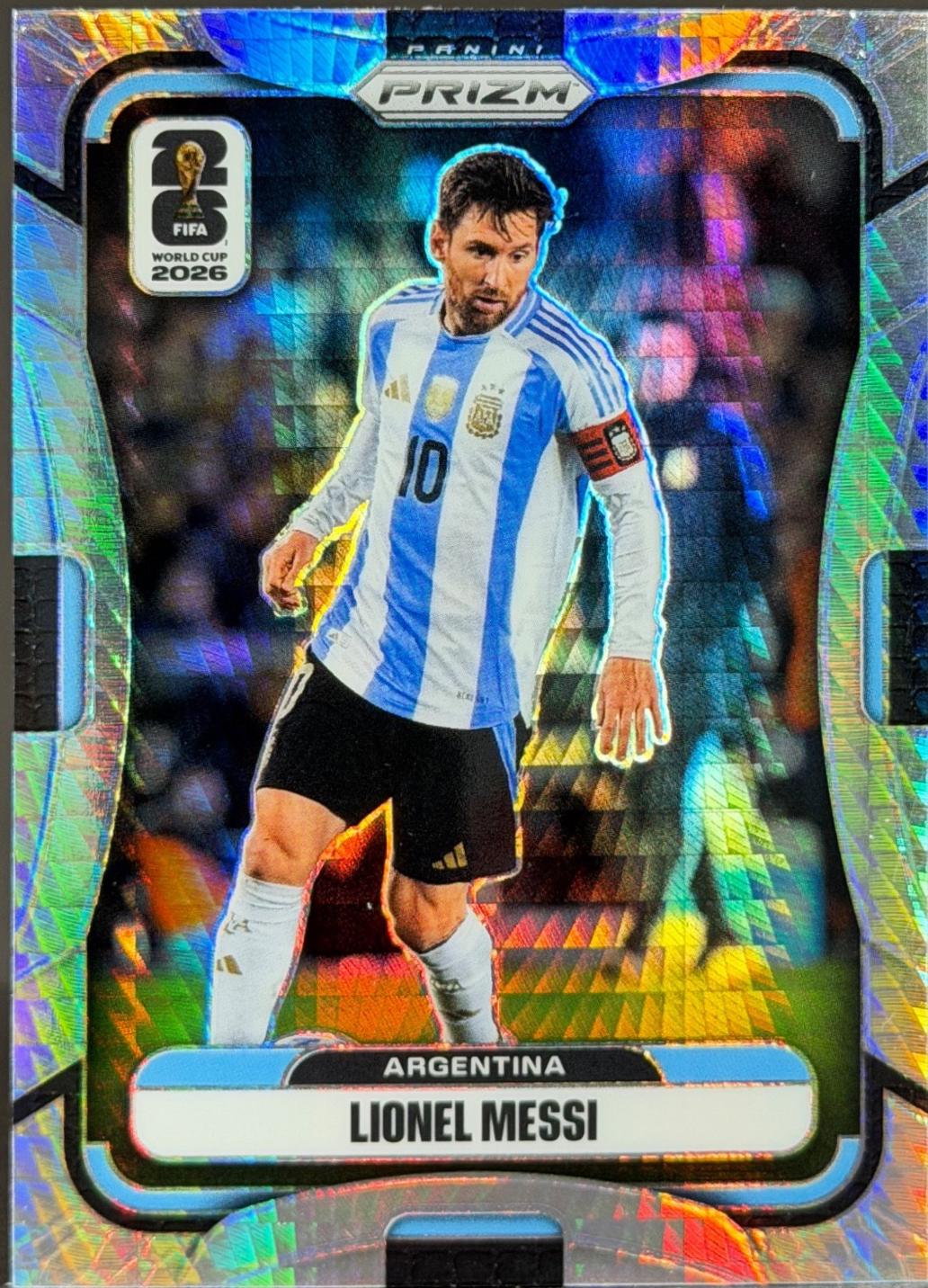 Lionel Messi [Hyper] #10 Prices | 2026 Panini Prizm FIFA | Soccer