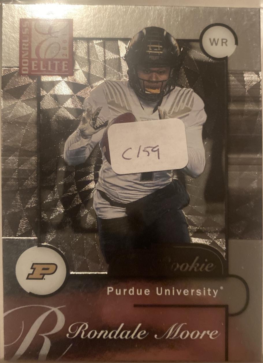 Rondale Moore #ER17 Football Cards 2021 Panini Donruss Elite 2001 Rookies