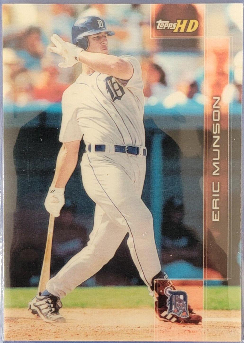 Eric Munson #3 Baseball Cards 2001 Topps H.D