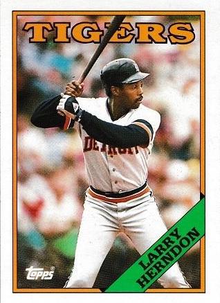 Larry Herndon #743 Baseball Cards 1988 Topps