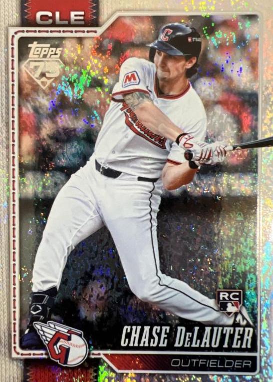 2026 Topps Series 2 Chase DeLauter [Holo Foil] #458 card