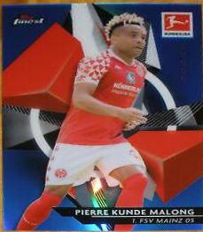 Pierre Kunde Malong #67 2020 Topps Finest Bundesliga Soccer