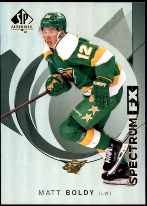Matt Boldy #S-21 2024-25 SP Authentic Hockey Spectrum FX
