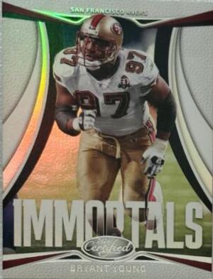 Bryant Young #5 Football Cards 2024 Panini Certified Immortals