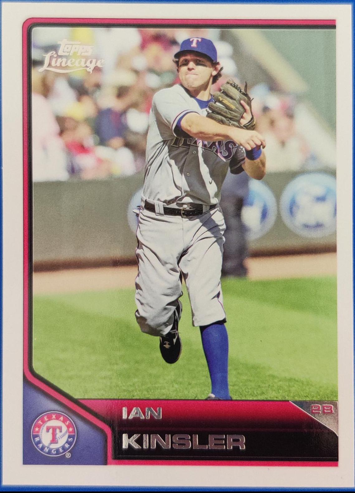 Ian Kinsler #TV25 Baseball Cards 2011 Topps Lineage Venezuelan