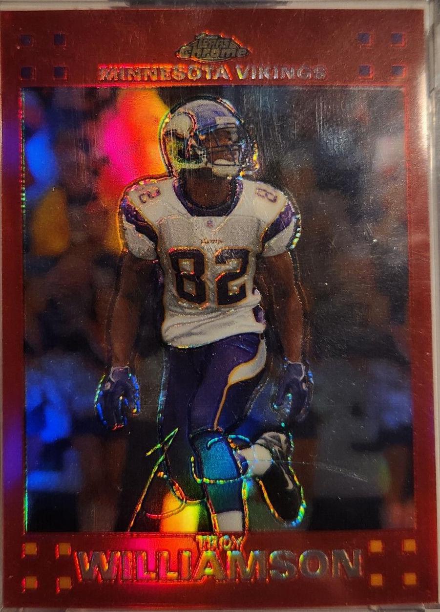 Troy Williamson [Red Refractor] #TC81