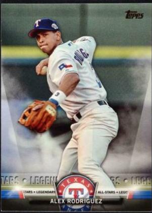 Alex Rodriguez #S-17 Baseball Cards 2018 Topps Update Salute