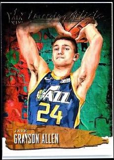 Grayson Allen #17 Basketball Cards 2018 Panini Court Kings Emerging Artists
