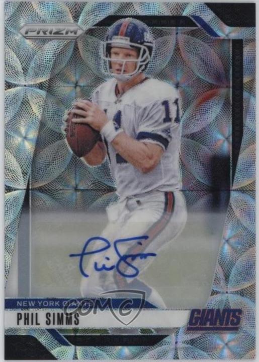 Phil Simms #218 2024 Panini Prizm Autograph Football