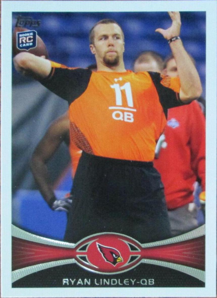 Ryan Lindley #48 Football Cards 2012 Topps