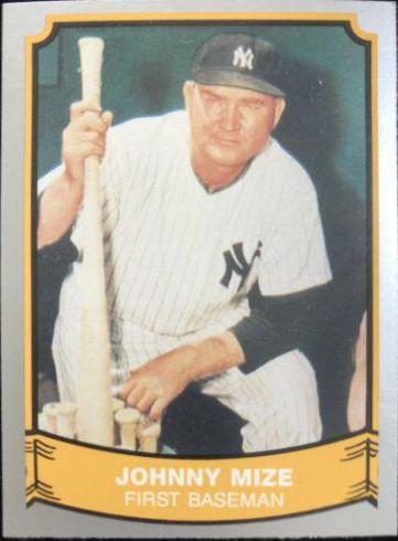 Johnny Mize #180 1989 Pacific Legends Baseball