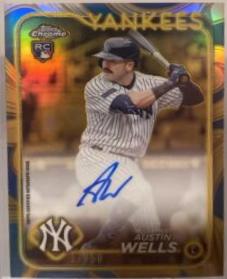 Austin Wells [Blue Gold] #CGA-AW