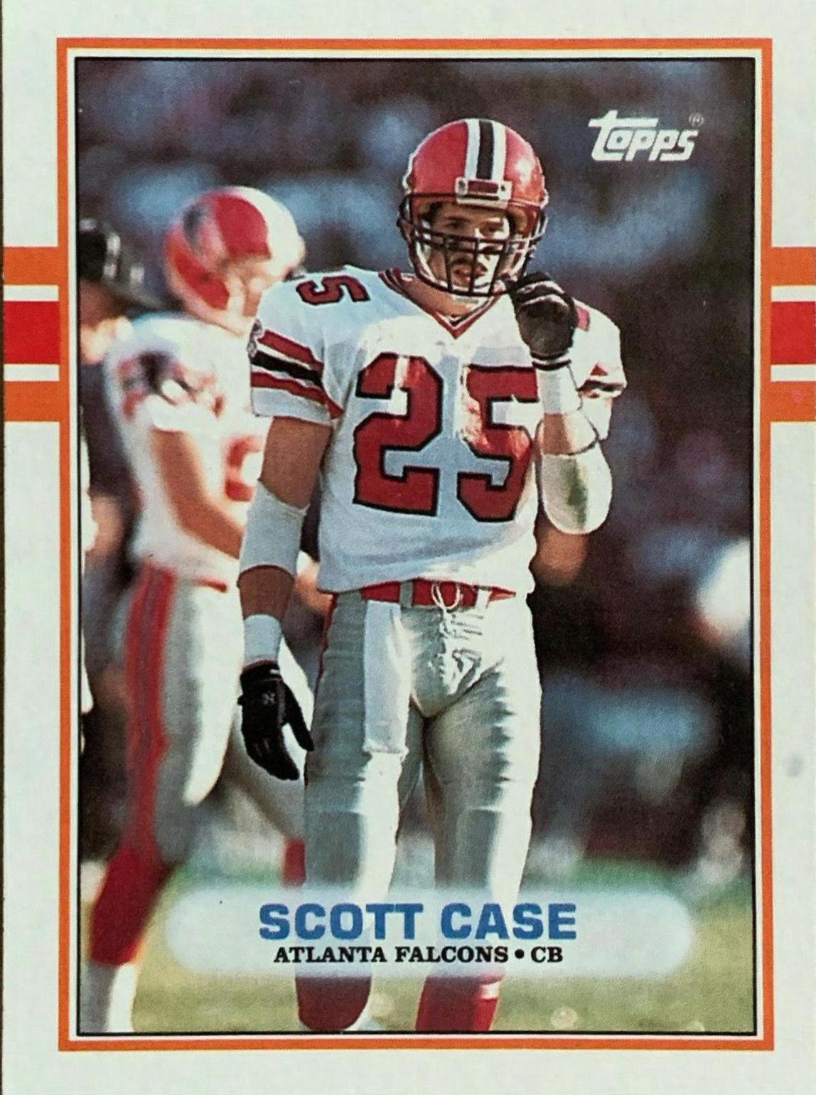 Scott Case #339 Football Cards 1989 Topps