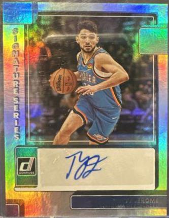 Ty Jerome #SS-TYJ Basketball Cards 2022 Panini Donruss Signature Series