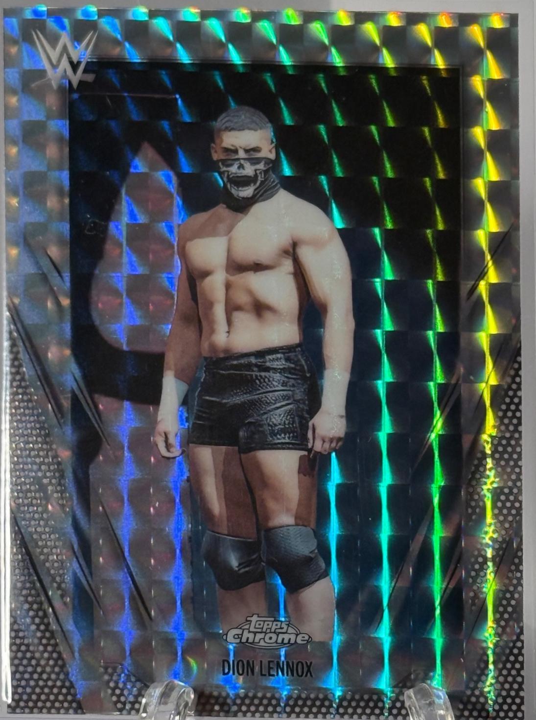 Dion Lennox [Geometric] #160 Prices | 2026 Topps Chrome WWE | Wrestling ...