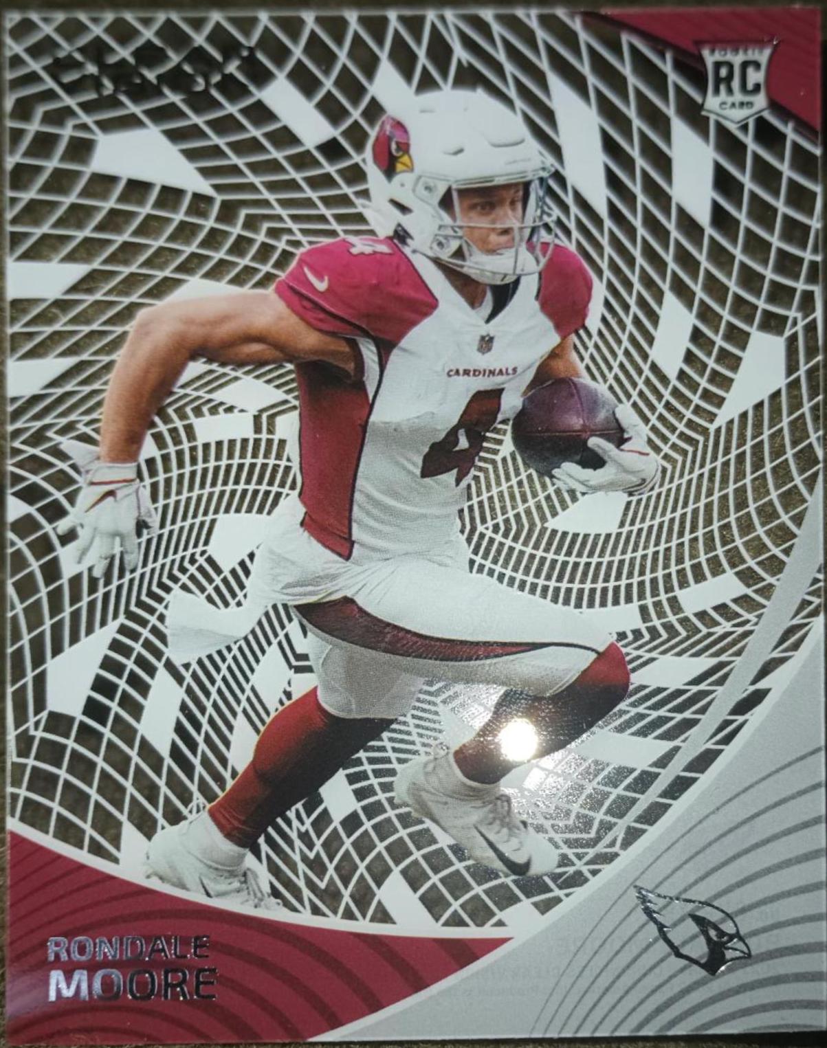 Rondale Moore #CVR-19 Football Cards 2021 Panini Chronicles Clear Vision Rookies