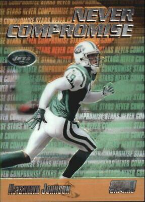 Keyshawn Johnson #NC28 Football Cards 1999 Stadium Club Chrome Never Compromise