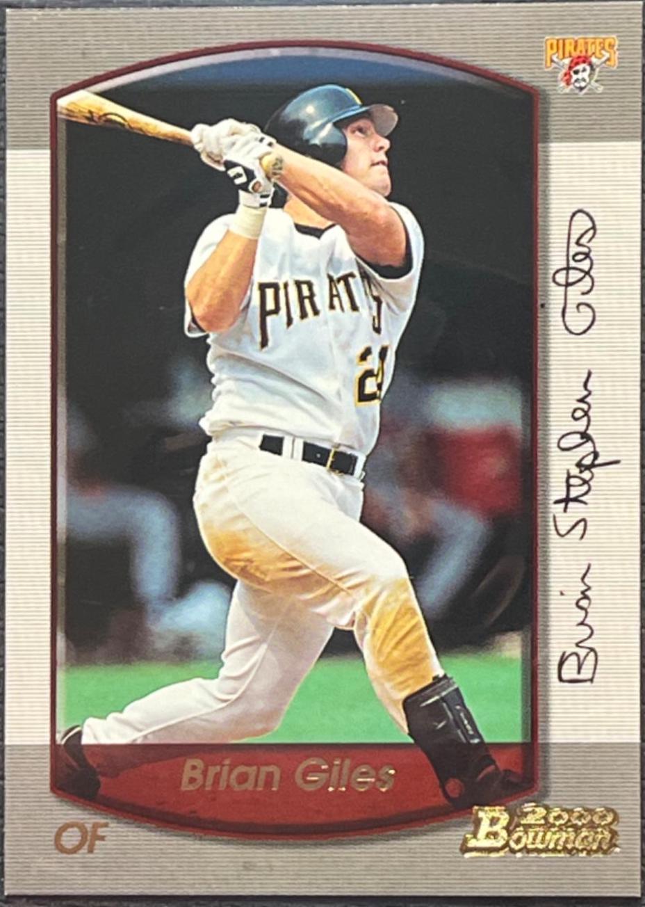 Brian Giles #8 Baseball Cards 2000 Bowman