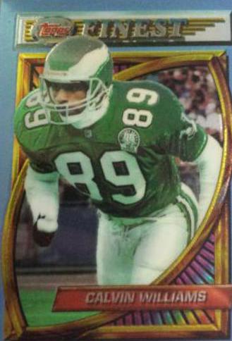 Calvin Williams #2 Football Cards 1994 Topps Finest