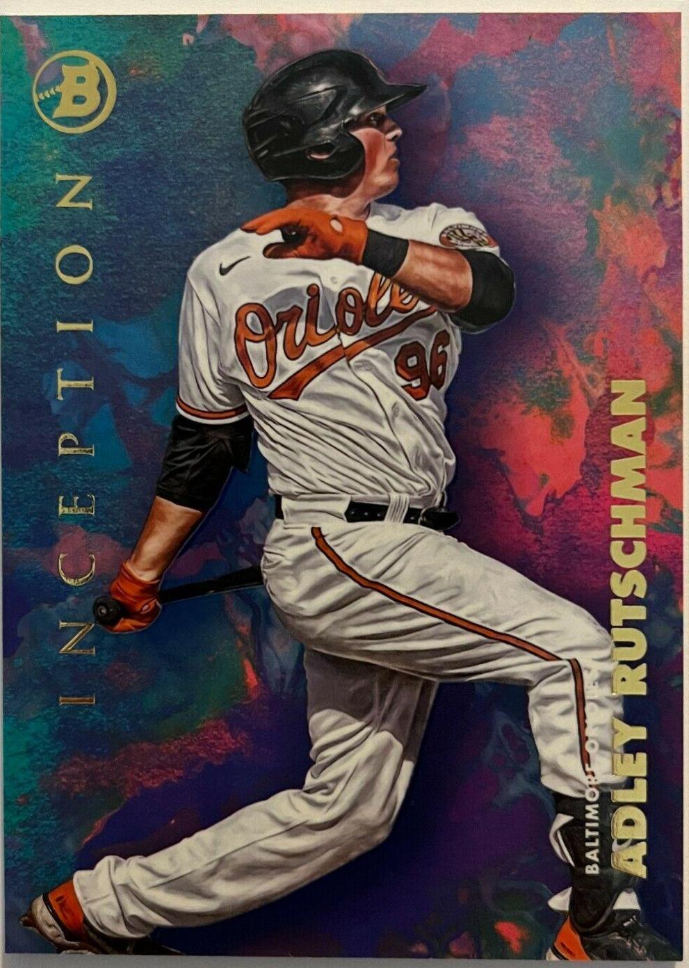 Adley Rutschman #67 2021 Bowman Inception Baseball