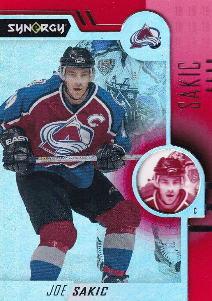 Joe Sakic #62 2022-23 Upper Deck Synergy Hockey