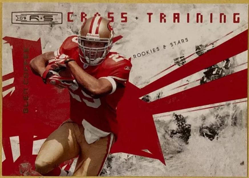Glen Coffee #30 Football Cards 2009 Panini Donruss Rookies & Stars Crosstraining