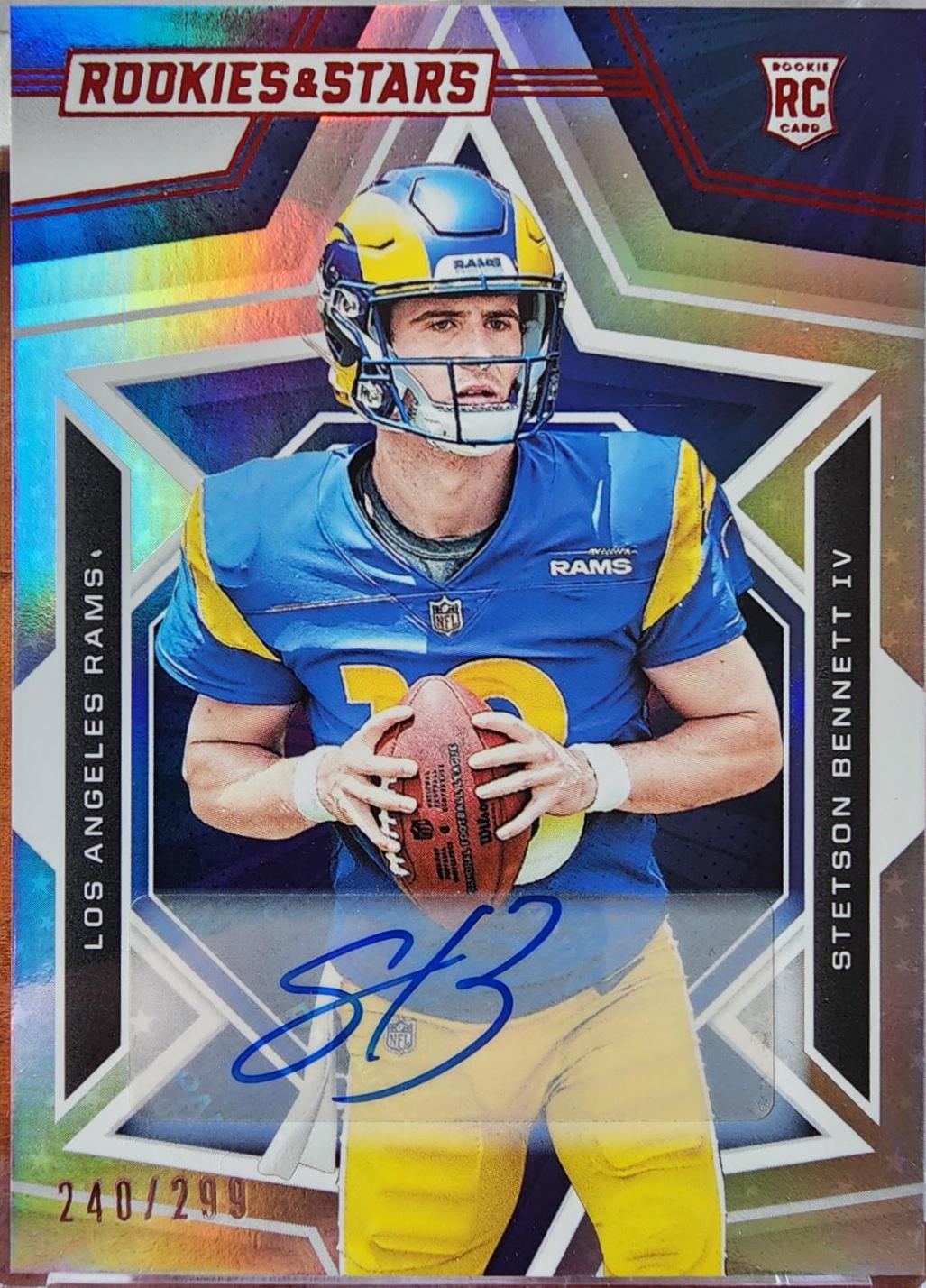 Stetson Bennett IV #181 2023 Panini Rookies & Stars Football Rookies Signatures
