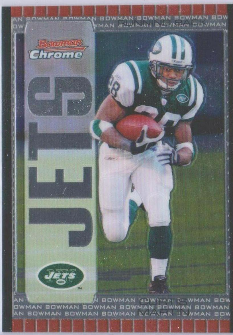 Curtis Martin #7 Football Cards 2005 Bowman Chrome