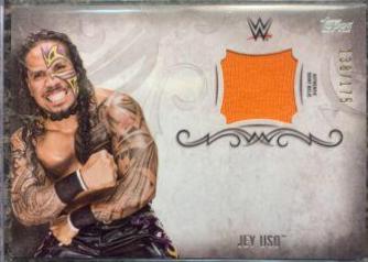 Jey Uso #UAR-JU Wrestling Cards 2016 Topps WWE Undisputed Relics