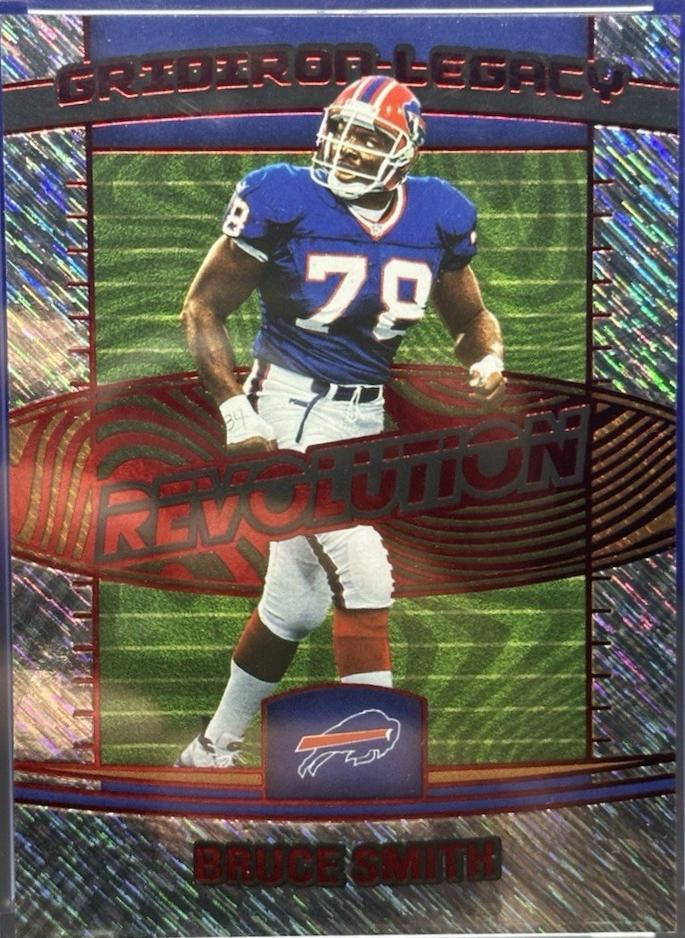 Bruce Smith [Red Swirl] #22