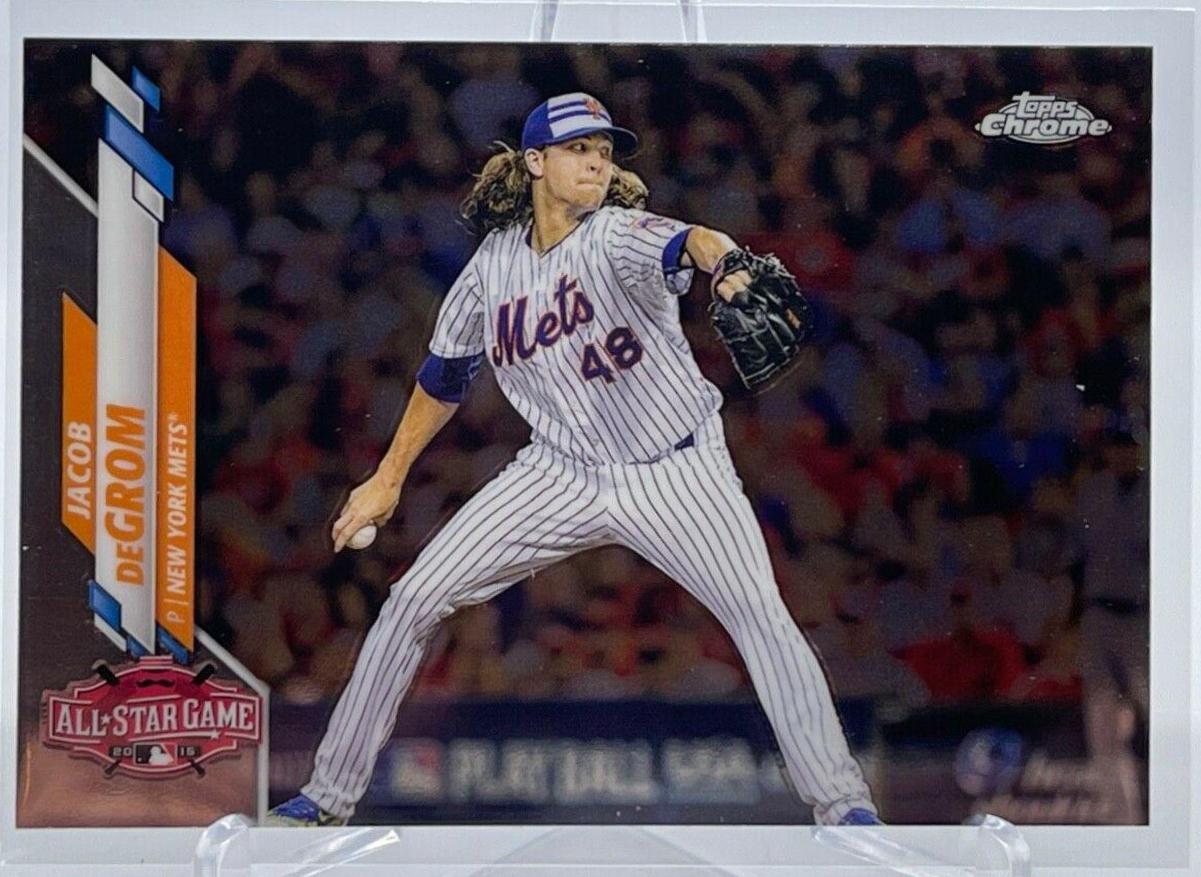 Jacob deGrom #U-81 2020 Topps Chrome Update Baseball