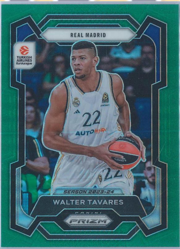 Walter Tavares #105 2023 Panini Prizm Euroleague Basketball